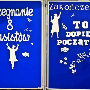 Uroczysta akademia z okazji zakończenia roku szkolnego i pożegnanie klas ósmych.