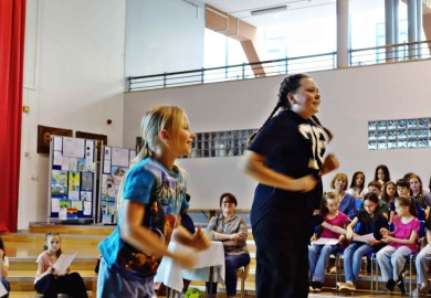 Mam talent - fotorelacja z występów klas 1-4