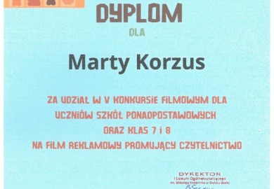 Konkurs filmowy "Czy czytać?"