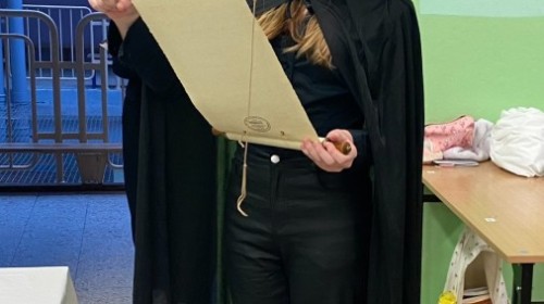 "BALLADYNA" WŚRÓD SIÓDMOKLASISTÓW