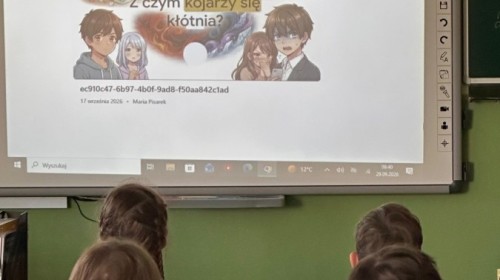 Tydzień o Przeciwdziałaniu Przemocy Rówieśniczej w naszej szkole.