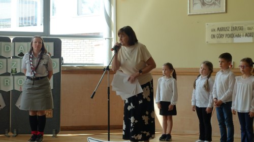 Apel z okazji Święta Patrona, oraz przegląd piosenek harcerskich