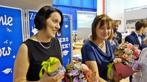 Uroczysta akademia z okazji zakończenia roku szkolnego i pożegnanie klas ósmych.