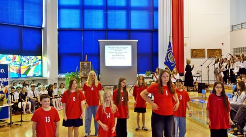 Apel z okazji Święta Patrona, oraz przegląd piosenek harcerskich