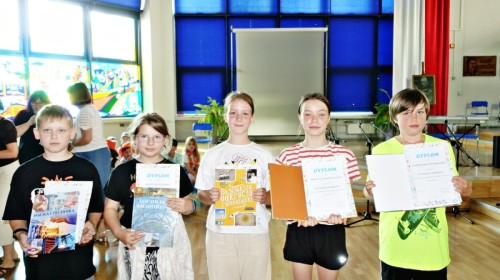 Podsumowanie drugiego semestru klas 1-3 - czerwiec 2025 - fotorelacja