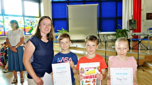 Podsumowanie drugiego semestru klas 1-3 - czerwiec 2025 - fotorelacja
