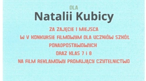 Konkurs filmowy "Czy czytać?"