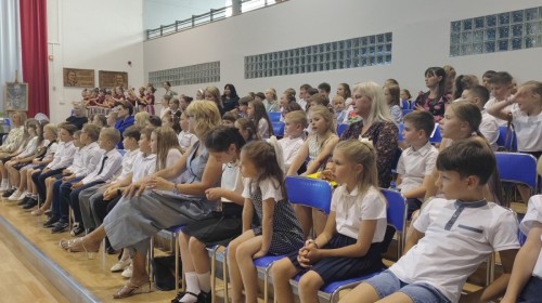 Uroczystość zakończenia roku szkolnego 2024/2025 dla uczniów klas 1-3