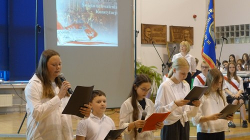 Święto Konstytucji 3 Maja - uroczysta  akademia