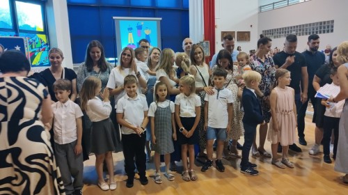 Uroczystość zakończenia roku szkolnego 2024/2025 dla uczniów klas 1-3