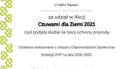 akcja "Czuwam dla Ziemi"