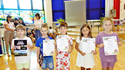 Podsumowanie drugiego semestru klas 1-3 - czerwiec 2025 - fotorelacja