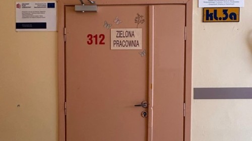 Pierwsza Zielona Pracownia w naszej szkole
