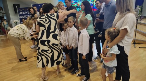 Uroczystość zakończenia roku szkolnego 2024/2025 dla uczniów klas 1-3