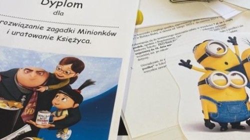 Minionki i spółka w naszej szkole