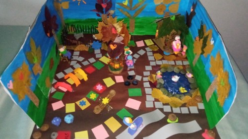 KONKURS PLASTYCZNY "MÓJ WYMARZONY PARK"- WYSTAWA W KLUBIE KARPATEK