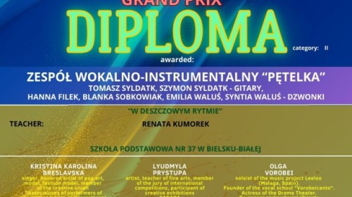 SUKCESY MUZYCZNE UCZNIÓW