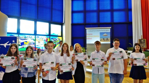Uroczystość zakończenia roku szkolnego 2024/2025 dla uczniów klas 4-8
