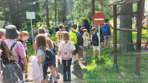 Rajd Szkolny na Błonia - klasy I-IV