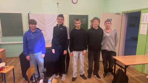 "BALLADYNA" WŚRÓD SIÓDMOKLASISTÓW