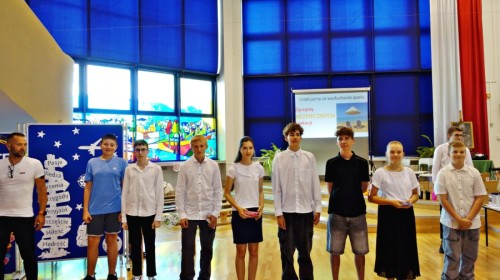 Uroczystość zakończenia roku szkolnego 2024/2025 dla uczniów klas 4-8