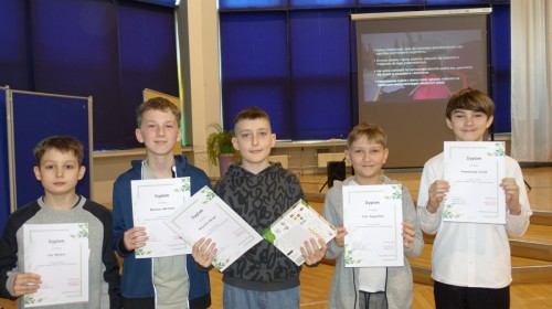 Apel podsumowujący I półrocze klas 4-8