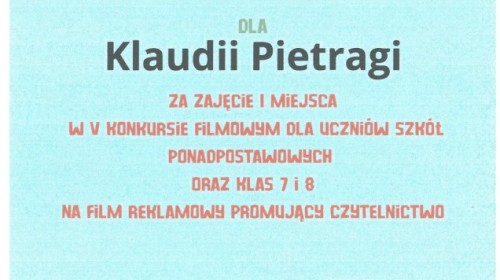Konkurs filmowy "Czy czytać?"