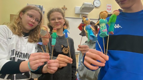 "BALLADYNA" WŚRÓD SIÓDMOKLASISTÓW