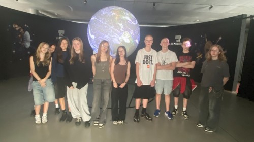 Ad astra per aspera czyli siódmoklasiści w Planetarium