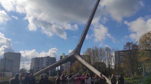 Wycieczka klasy 7c i 7d - Podziemia Olkusza, Pustynia Błędowska i Planetarium Śląskie