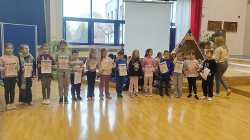 Apel podsumowujący I półrocze klas 1-3