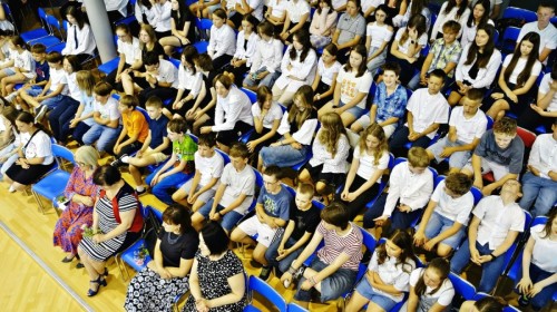 Uroczystość zakończenia roku szkolnego 2024/2025 dla uczniów klas 4-8