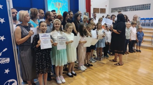 Uroczystość zakończenia roku szkolnego 2024/2025 dla uczniów klas 1-3