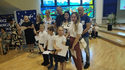 Uroczystość zakończenia roku szkolnego 2024/2025 dla uczniów klas 1-3