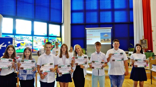 Uroczystość zakończenia roku szkolnego 2024/2025 dla uczniów klas 4-8