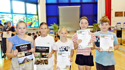 Podsumowanie drugiego semestru klas 1-3 - czerwiec 2025 - fotorelacja