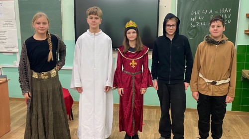 "BALLADYNA" WŚRÓD SIÓDMOKLASISTÓW