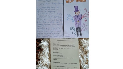 Wyniki konkursu literacko-plastycznego "Spotkanie z bohaterem mojej książki"