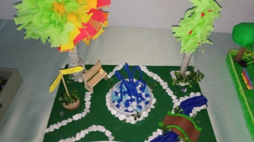 KONKURS PLASTYCZNY "MÓJ WYMARZONY PARK"- WYSTAWA W KLUBIE KARPATEK