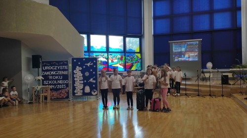 Uroczystość zakończenia roku szkolnego 2024/2025 dla uczniów klas 1-3