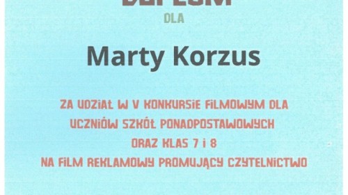 Konkurs filmowy "Czy czytać?"
