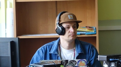 Spotkanie z raperami klas 5