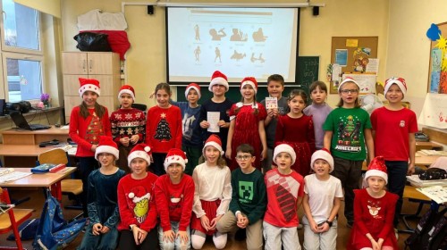 🎄 Szkoła Dobrego Słowa w świątecznym nastroju! 🎅✨