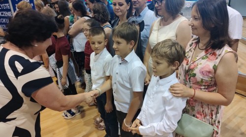 Uroczystość zakończenia roku szkolnego 2024/2025 dla uczniów klas 1-3