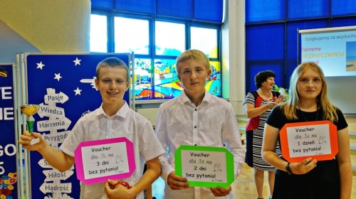 Uroczystość zakończenia roku szkolnego 2024/2025 dla uczniów klas 4-8