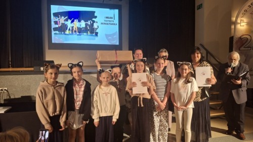 Sukces Teatrzyku MINIATURKA ze Szkoły Podstawowej nr 37 w Bielsku-Białej