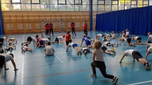 Zajęcia sportowe z Podbeskidziem w klasach 1-3