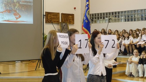 Święto Konstytucji 3 Maja - uroczysta  akademia