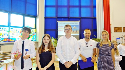 Uroczystość zakończenia roku szkolnego 2024/2025 dla uczniów klas 4-8