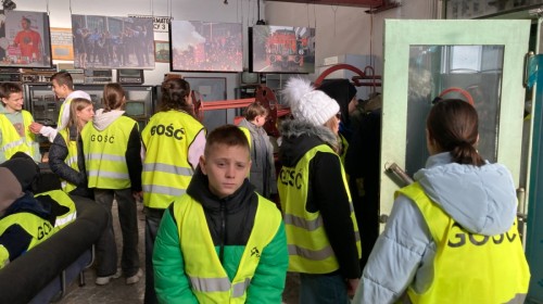 Wycieczka klasy 7c i 7d do Muzeum Energetyki w Łaziskach